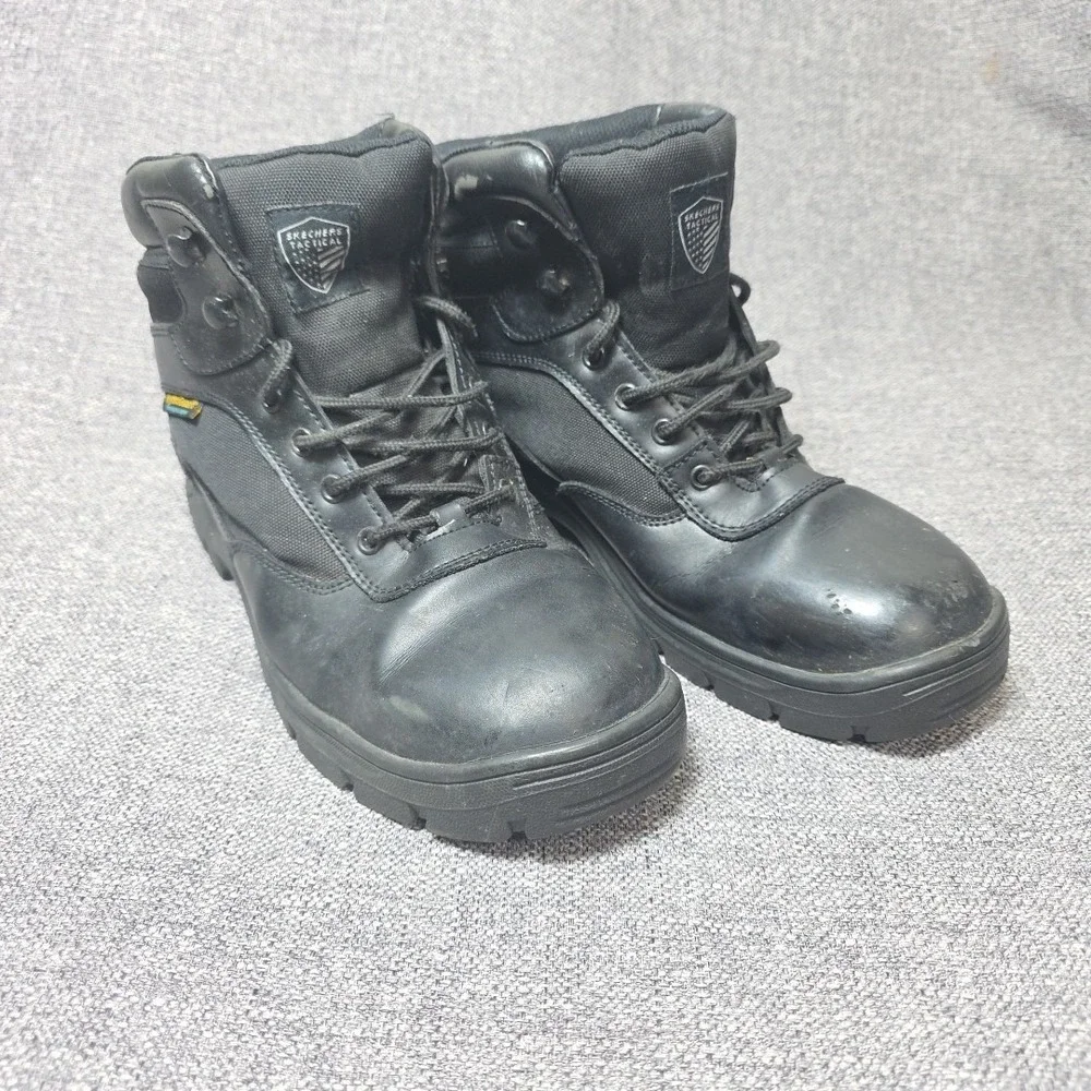 Skechers Tactical Wascana Benen Waterproof Electrical Hazard Work Boots 77526